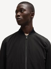 BOSS Black Water-Repellent Jacket With Zipped Sleeve Pocket - Image 5 of 7