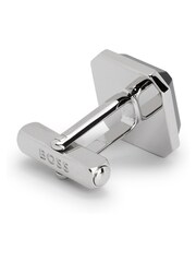 BOSS Cufflinks With Faceted Enamel Insert - Image 2 of 2