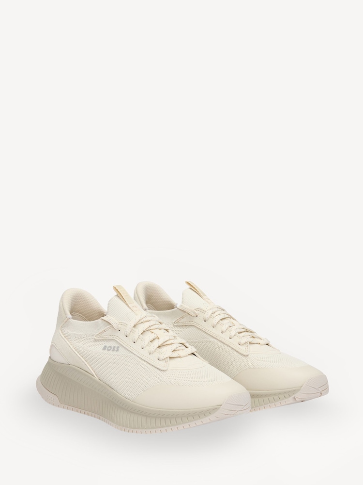 BOSS Natural Trainers - Image 2 of 5
