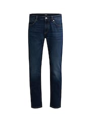 BOSS Blue Slim Fit Jeans in Comfort Stretch Denim - Image 5 of 5