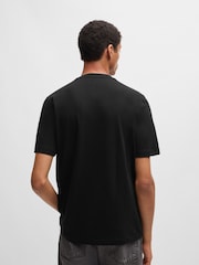 BOSS Black 100% Cotton Jersey Logo-Artwork T-Shirt - Image 2 of 5