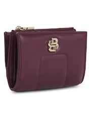 BOSS Quilted Faux-Leather Wallet With Double B Monogram - صورة 2 من 3