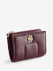 BOSS Quilted Faux-Leather Wallet With Double B Monogram - صورة 3 من 3
