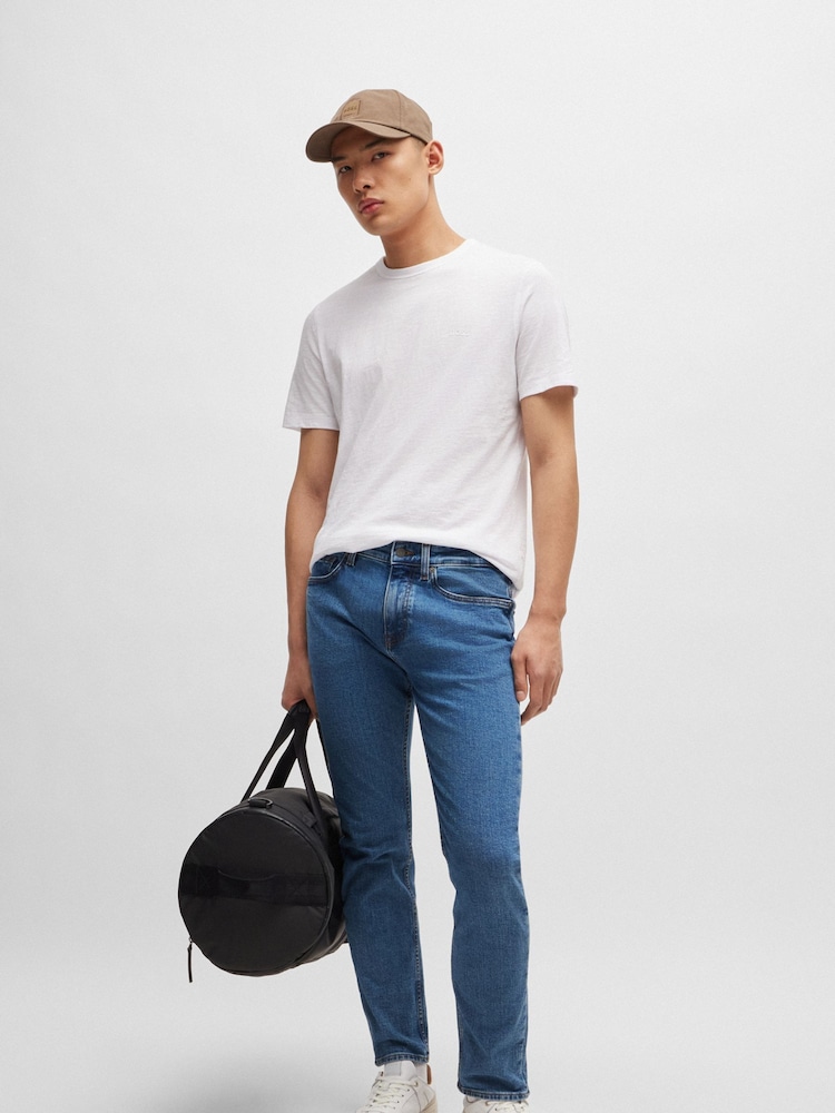 BOSS Blue Slim Fit Comfort Stretch Denim Jeans - Image 2 of 5 BOSS Blue Slim Fit Comfort Stretch Denim Jeans - Image 2 of 5