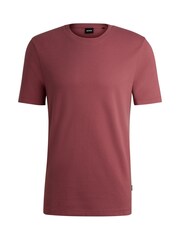 BOSS Red BOSS Bubble-Jacquard Structure Cotton BlendT-Shirt - Image 5 of 6