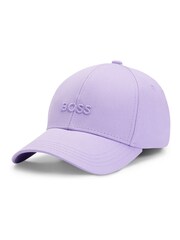 Lila - BOSS Embroidered-Logo 100% Cotton Cap In Cotton Twill - Bild 2 von 3