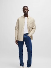 BOSS Blue Slim Fit Comfort Stretch Denim Jeans - Image 3 of 5
