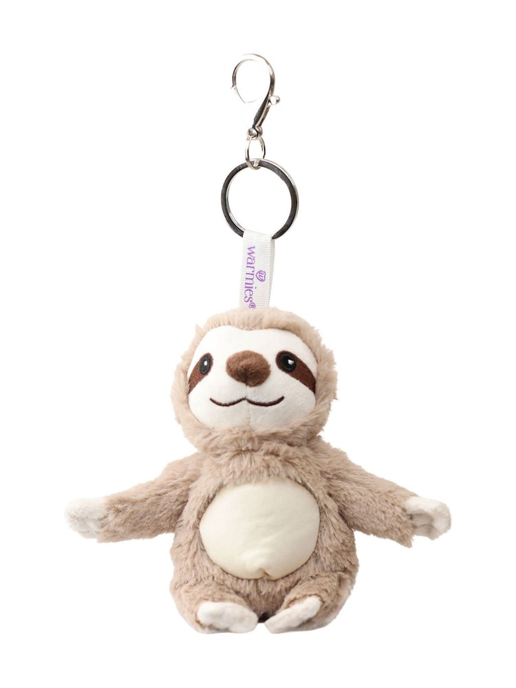 Warmies Sloth Bag Charm - Image 1 of 3 Warmies Sloth Bag Charm - Image 1 of 3