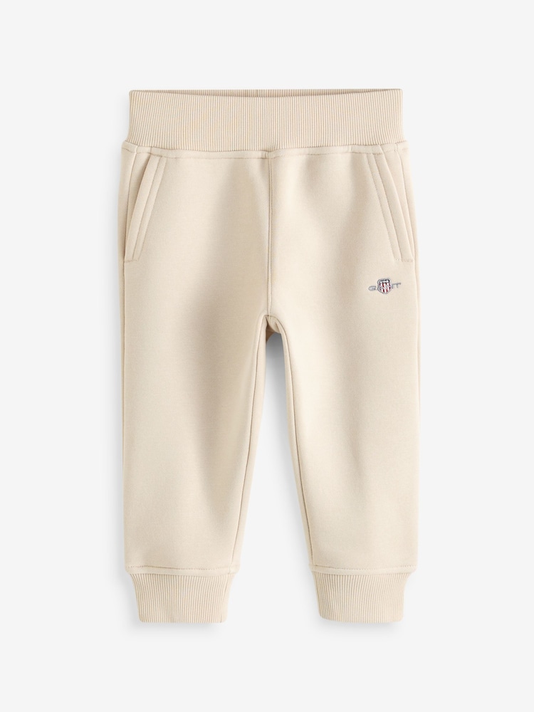 GANT Cream Baby Shield Joggers - Image 1 of 1