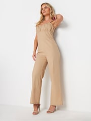 PixieGirl Petite Bust Detail 100% Cotton Jumpsuit - Imagen 4 de 7