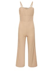 PixieGirl Petite Bust Detail 100% Cotton Jumpsuit - Imagen 7 de 7