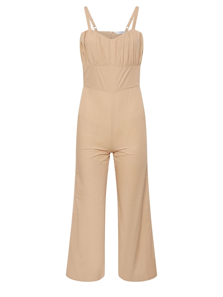 PixieGirl Petite Bust Detail 100% Cotton Jumpsuit - Imagen 7 de 7