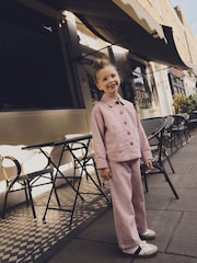 Rose - Ensemble veste et pantalon 100% coton (3-16ans) - Image 1 de 9