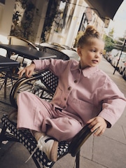 Rose - Ensemble veste et pantalon 100% coton (3-16ans) - Image 2 de 9