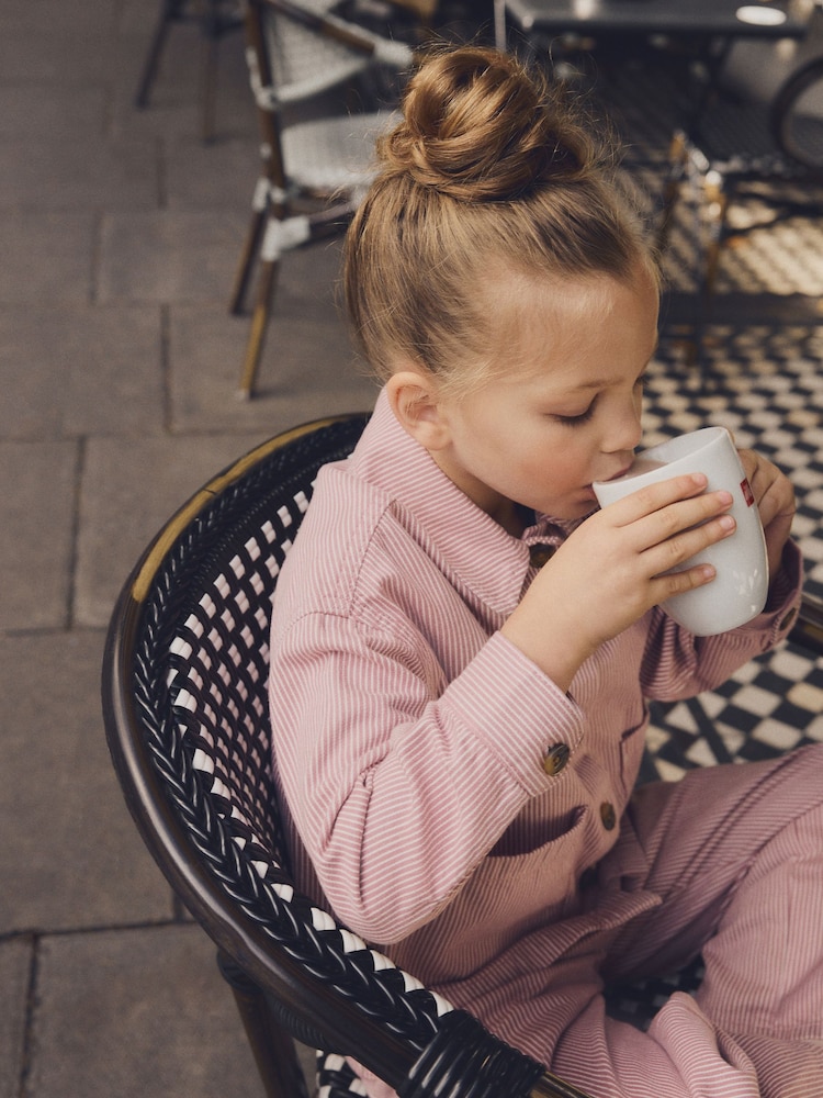 Pink 100% Cotton Jacket & Trouser Set (3-16yrs) - Image 3 of 9