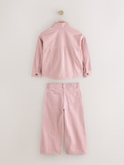 Rose - Ensemble veste et pantalon 100% coton (3-16ans) - Image 6 de 9