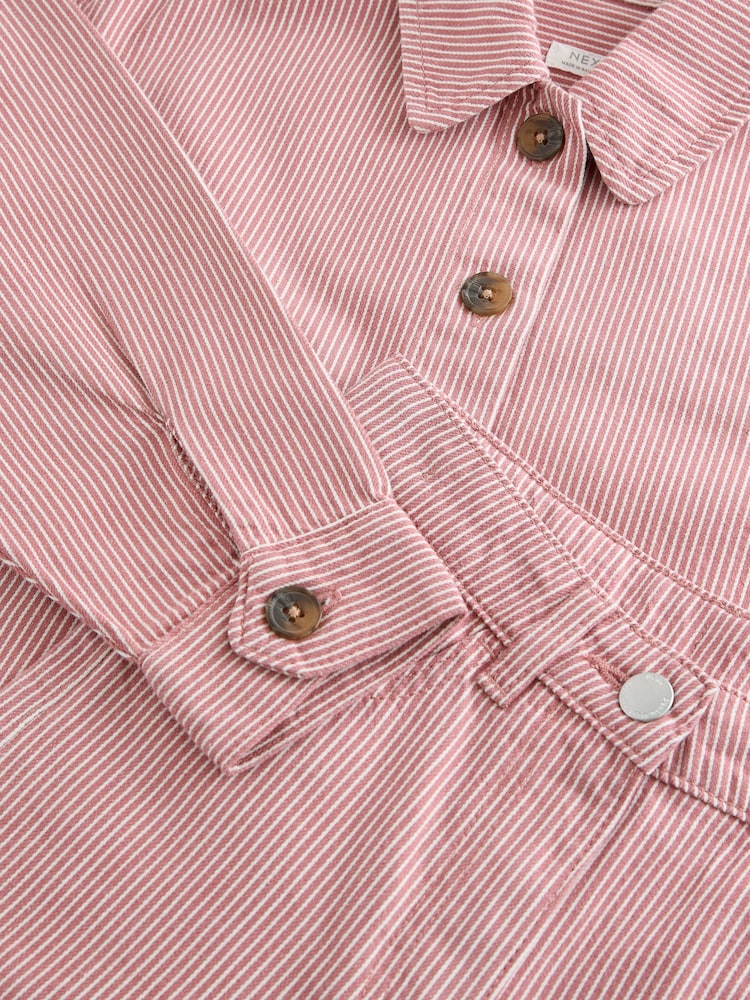 Pink 100% Cotton Jacket & Trouser Set (3-16yrs) - Image 8 of 9