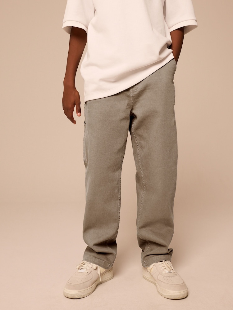 Stone Denim Carpenter Jeans (3-16yrs) - Image 1 of 10