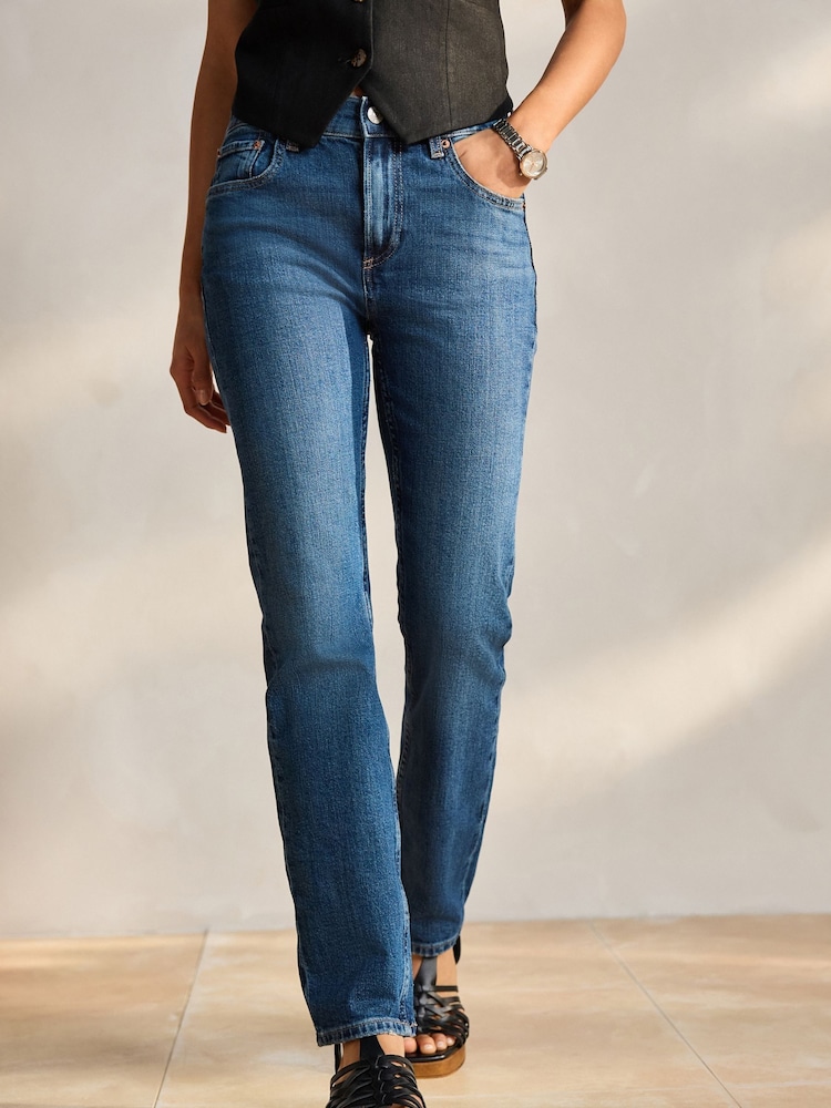 Donkerblauw - Authentieke relaxed skinny jeans - Image 3 of 8