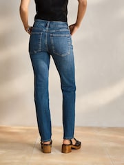 Dark Blue Authentic Relaxed Skinny Jeans - Image 4 of 8