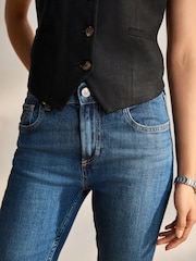 Dark Blue Authentic Relaxed Skinny Jeans - Image 5 of 8