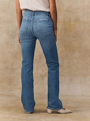Mid Blue Authentic Bootcut Jeans - Image 3 of 8