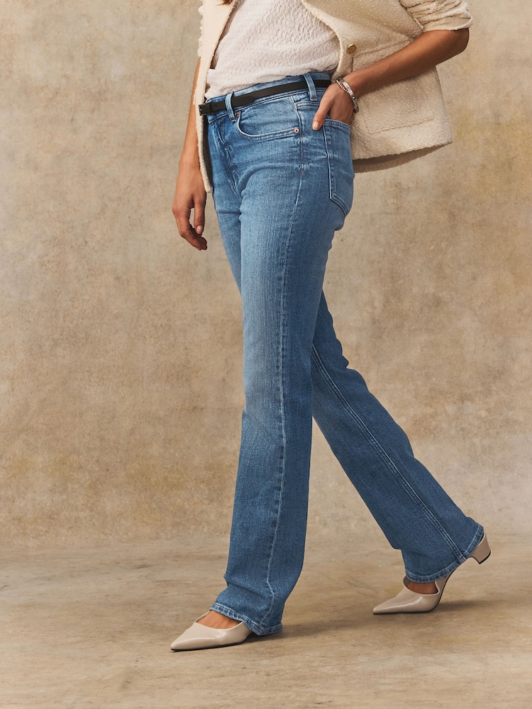 Bleu moyen - Authentic Bootcut Jeans - Image 4 of 8