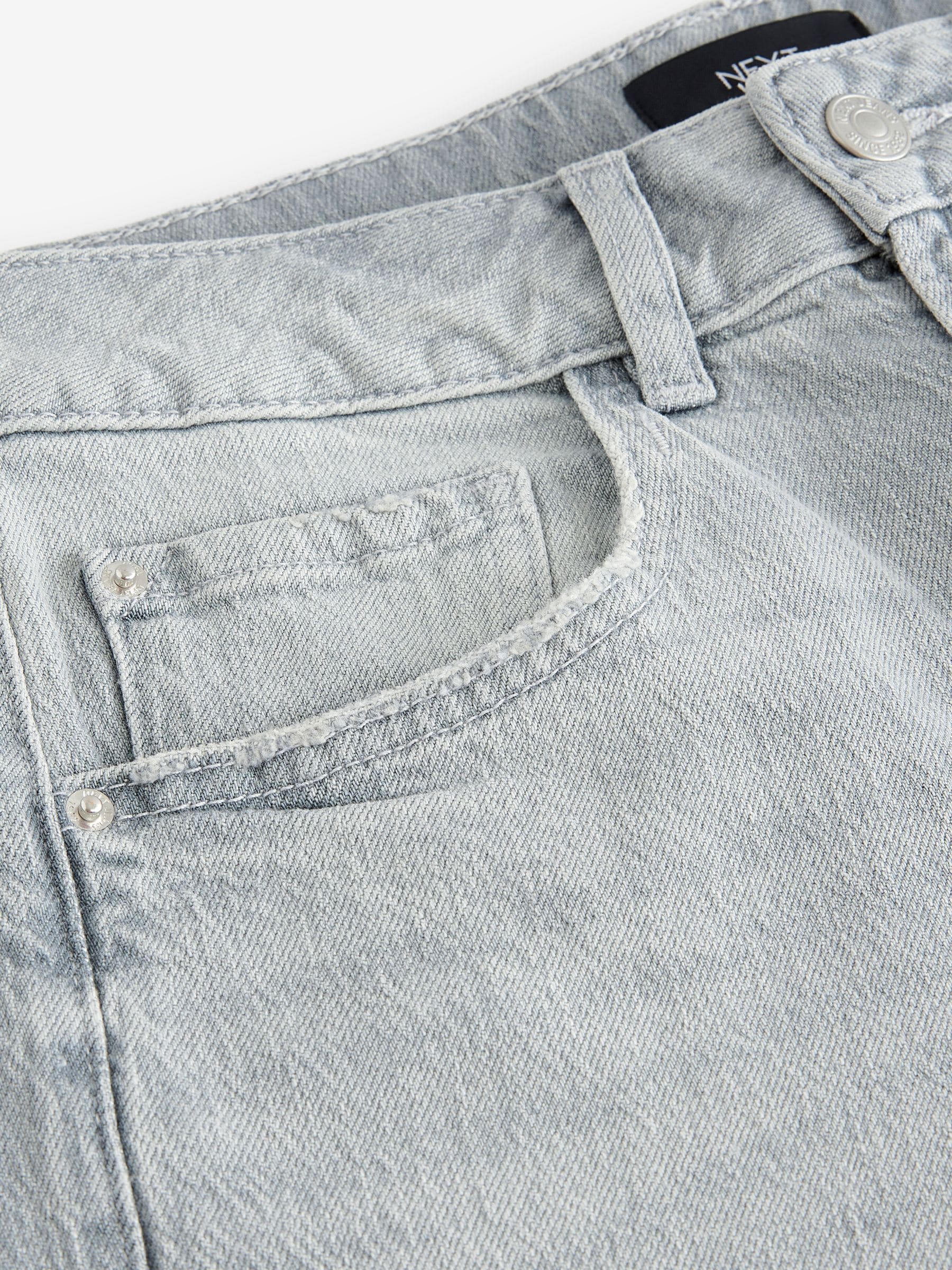 Buy Grey Straight Jeans from Next USA