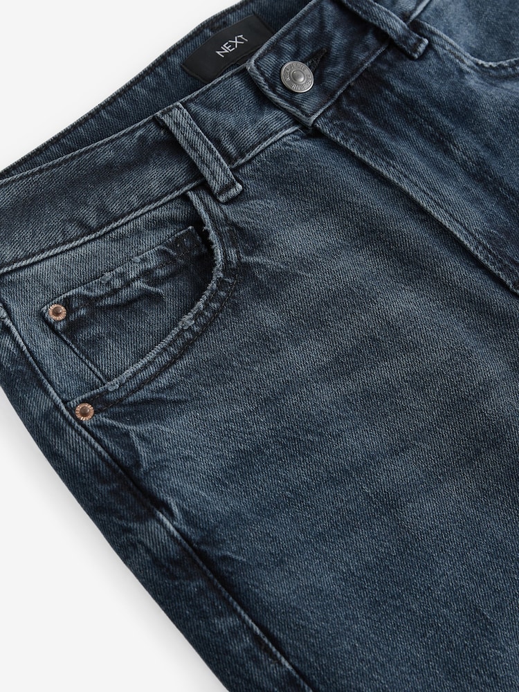 Bleu d'encre - Jeans droits - Image 8 of 9