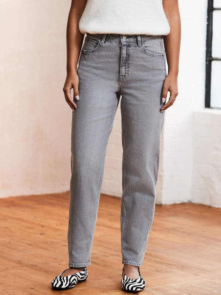 Grey Authentic Barrel Jeans - Image 3 of 8