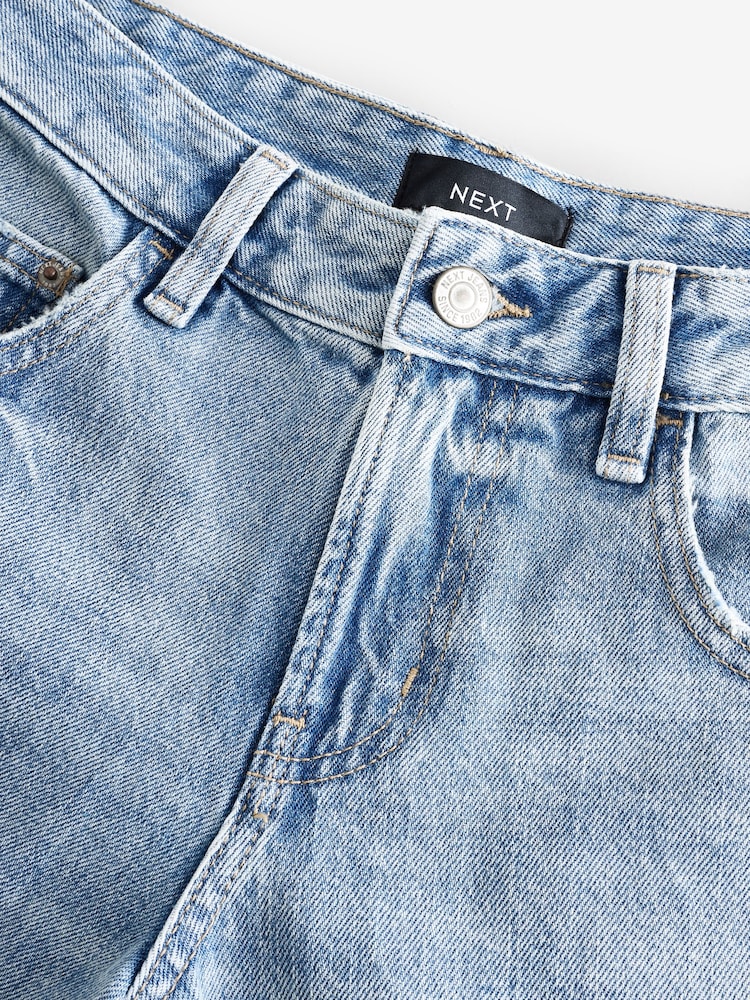 Bleach Superwide Leg 100% Cotton Jeans - Image 6 of 6