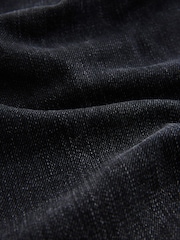 Black Baggy Wide Leg 100% Cotton Jeans - Image 8 of 8