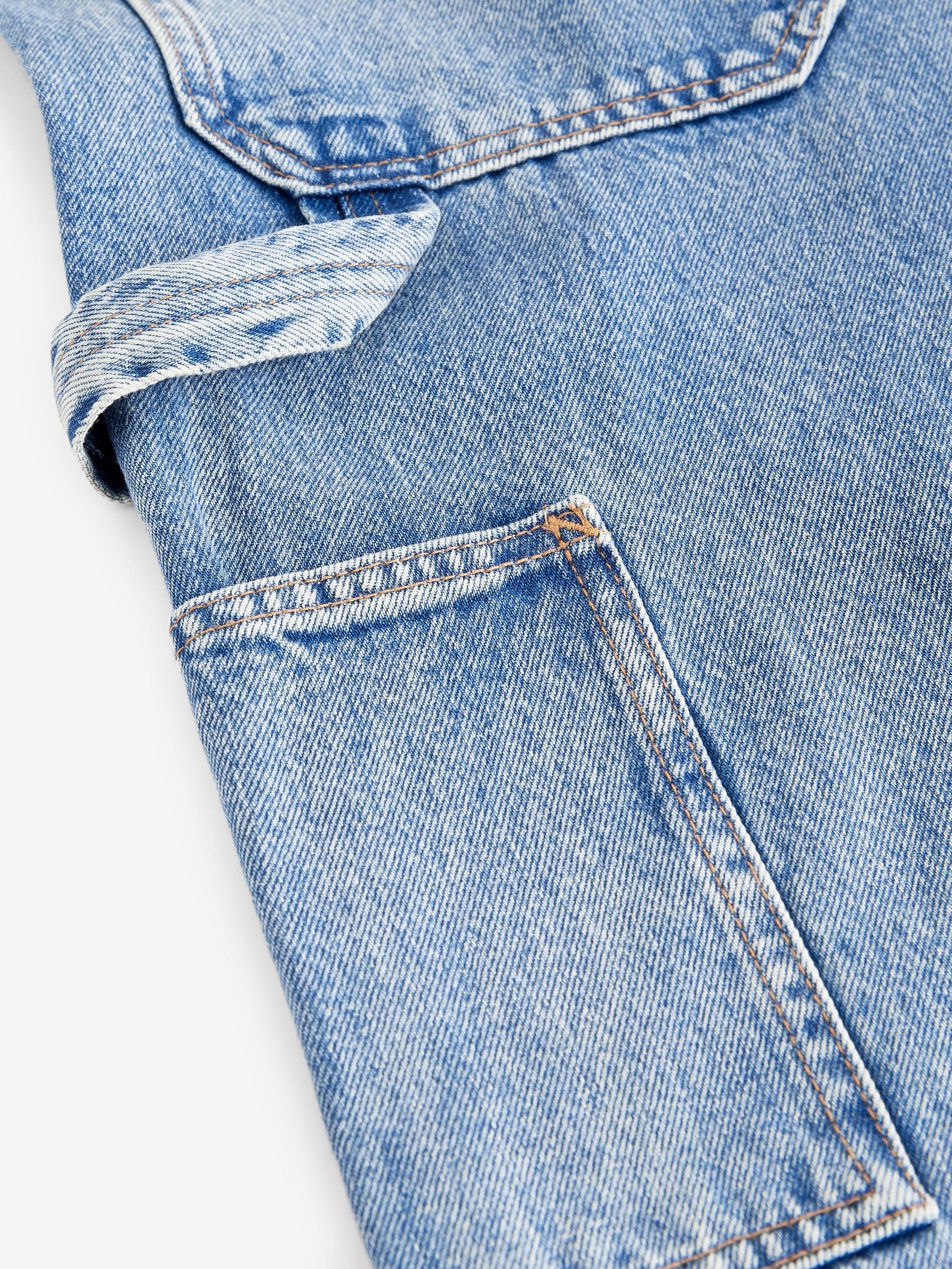 【INCHANT ME】017 Carpenter Wide Denim Pants STEEL EMBOSSED DENIM CARPENTER PANTS – MENACE