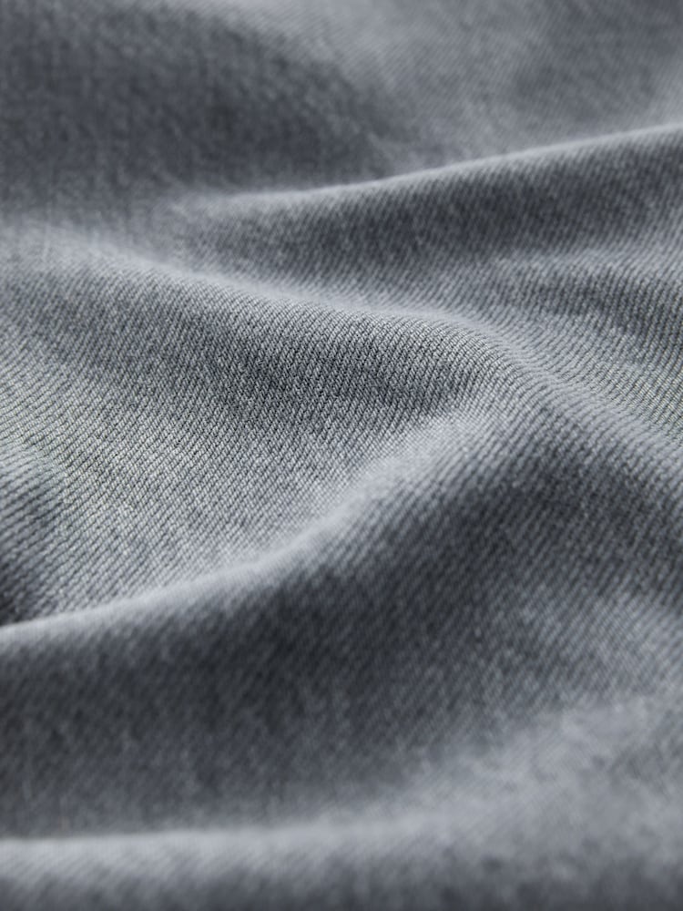 Grey Elasticated Waist Wide Leg Jeans - Image 7 of 7