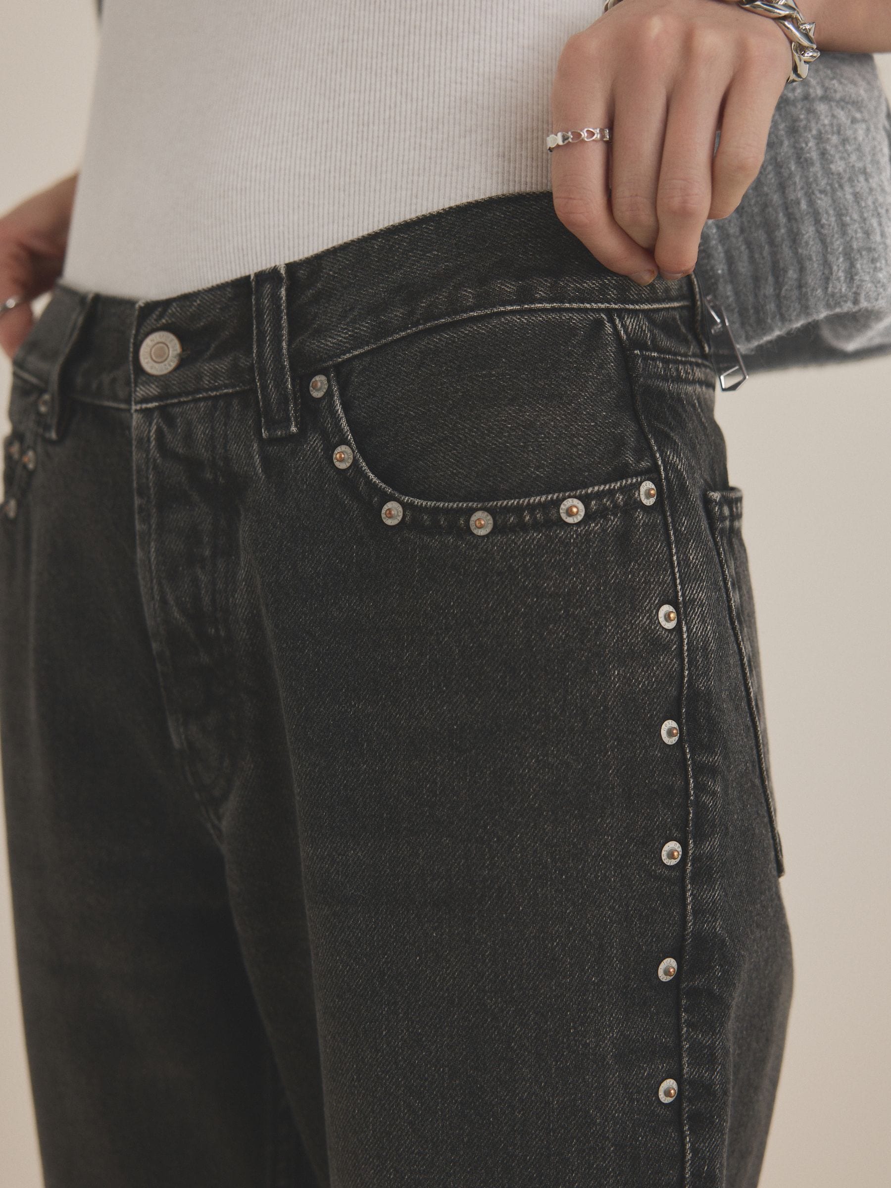 MOUSSY | HW Rebirth BLACK SKINNY (スキニー ) |SHEL'TTER WEBSTORE