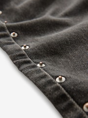 Black Rivet Straight Leg Jeans - Image 7 of 7