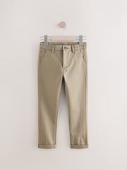 Maro-arămiu Maro - Pantaloni chino stretch (3-17ani) - Image 1 of 4