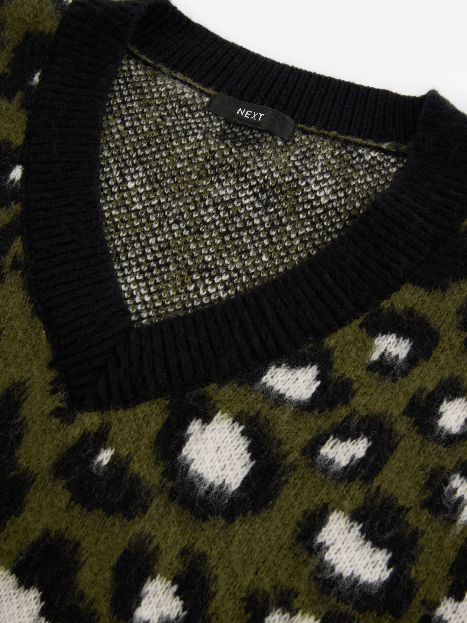 Next leopard jumper hotsell