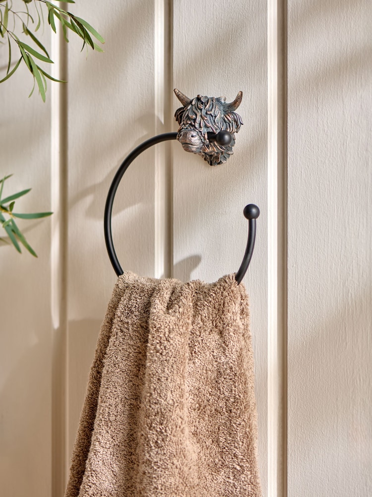 Bronze Hamish Towel Ring - Image 1 of 5