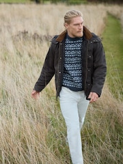 Brown Signature 3-in-1 Wax Jacket - Image 2 of 8