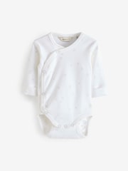 White Baby Star And G Printed Bodysuit - Image 1 of 1
