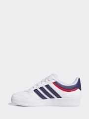 Blanco y negro - zapatillas medias Hoops de adidas - Imagen 3 de 10