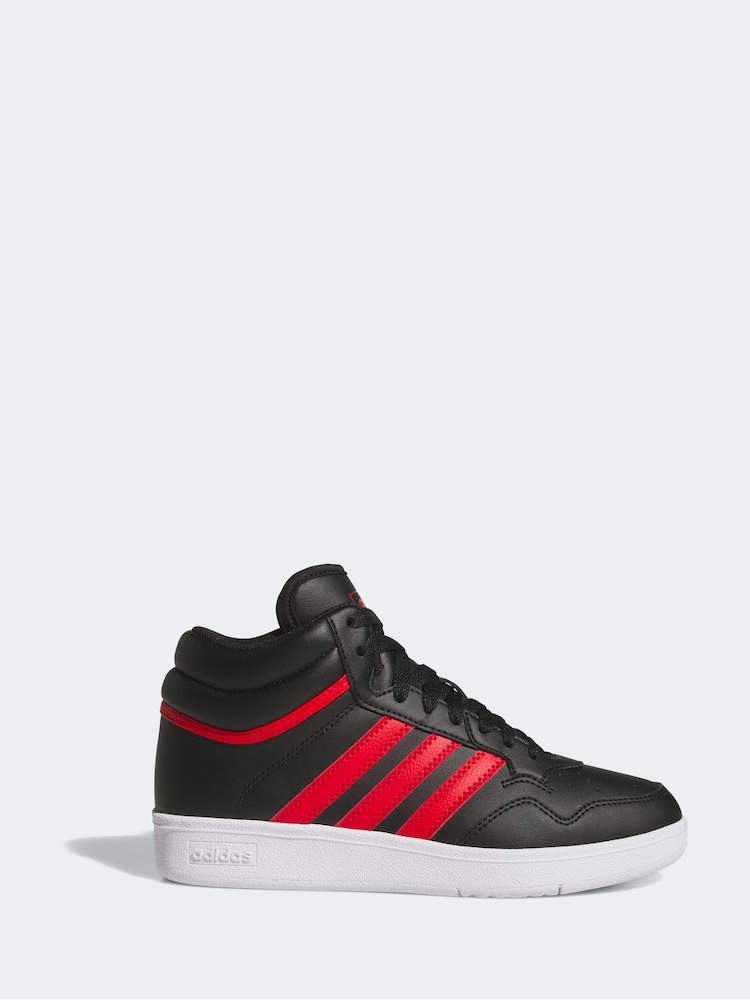 adidas Light Black Hoops Mid Trainers - Image 1 of 10