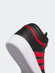 adidas Light Black Hoops Mid Trainers - Image 10 of 10