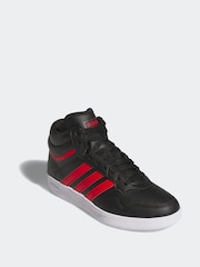 adidas Light Black Hoops Mid Trainers - Image 2 of 10