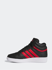 adidas Light Black Hoops Mid Trainers - Image 3 of 10