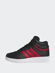 adidas Light Black Hoops Mid Trainers - Image 5 of 10