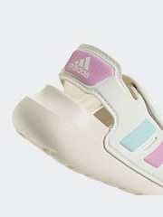 adidas Cream/Multi Kids Altaswim 2.0 Sandals - Image 10 of 10