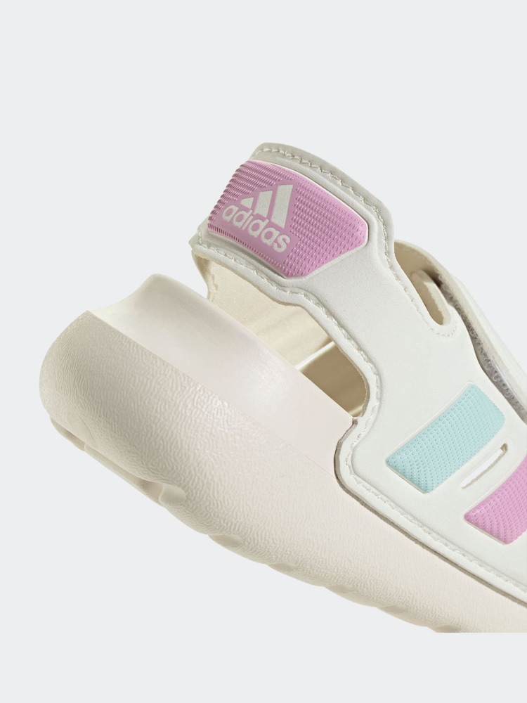 adidas Cream/Multi Kids Altaswim 2.0 Sandals - Image 10 of 10