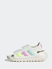 adidas Cream/Multi Kids Altaswim 2.0 Sandals - Image 3 of 10
